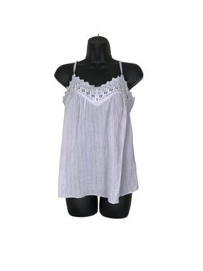 Sundance Violet 100% Cotton Camisole Size S